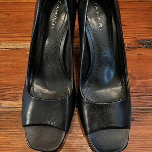 Heels, Tahari, Size 6, Black